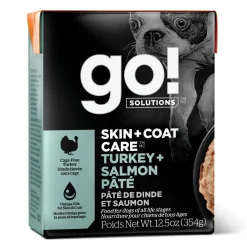 Skin and Coat Care Turkey and Salmon Pâté for Dogs, 354 g