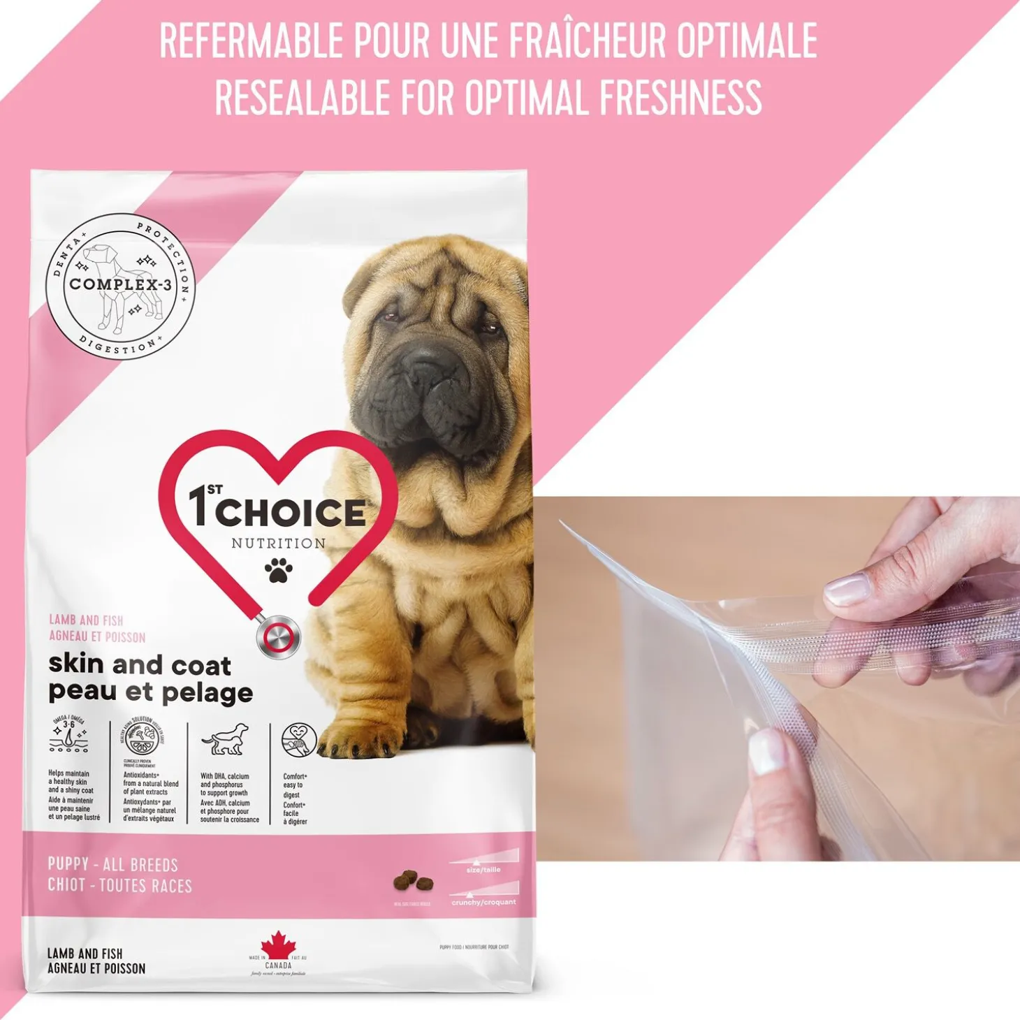 Skin and Coat Formula for Puppy, Lamb and Fish, 2kg