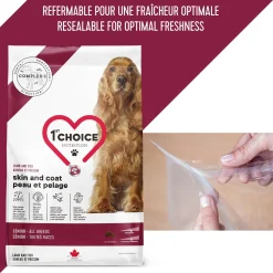 Skin and Coat Formula for Senior Dog all Breeds, Lamb and Fish, 11kg