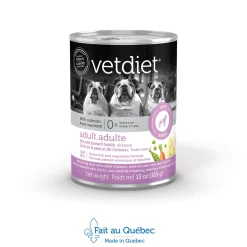 Skin and stomach health wet food for adult dog