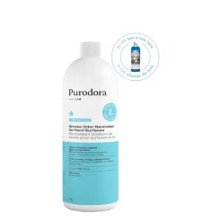 Smoke odor neutralizer for hard surfaces