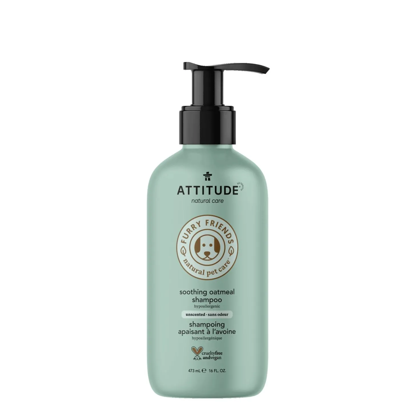 Soothing unscented oatmeal shampoo