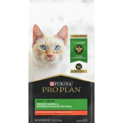Specialized Indoor Hairball Salmon and Rice Dry Food for Adult Cats, 3.18 kg