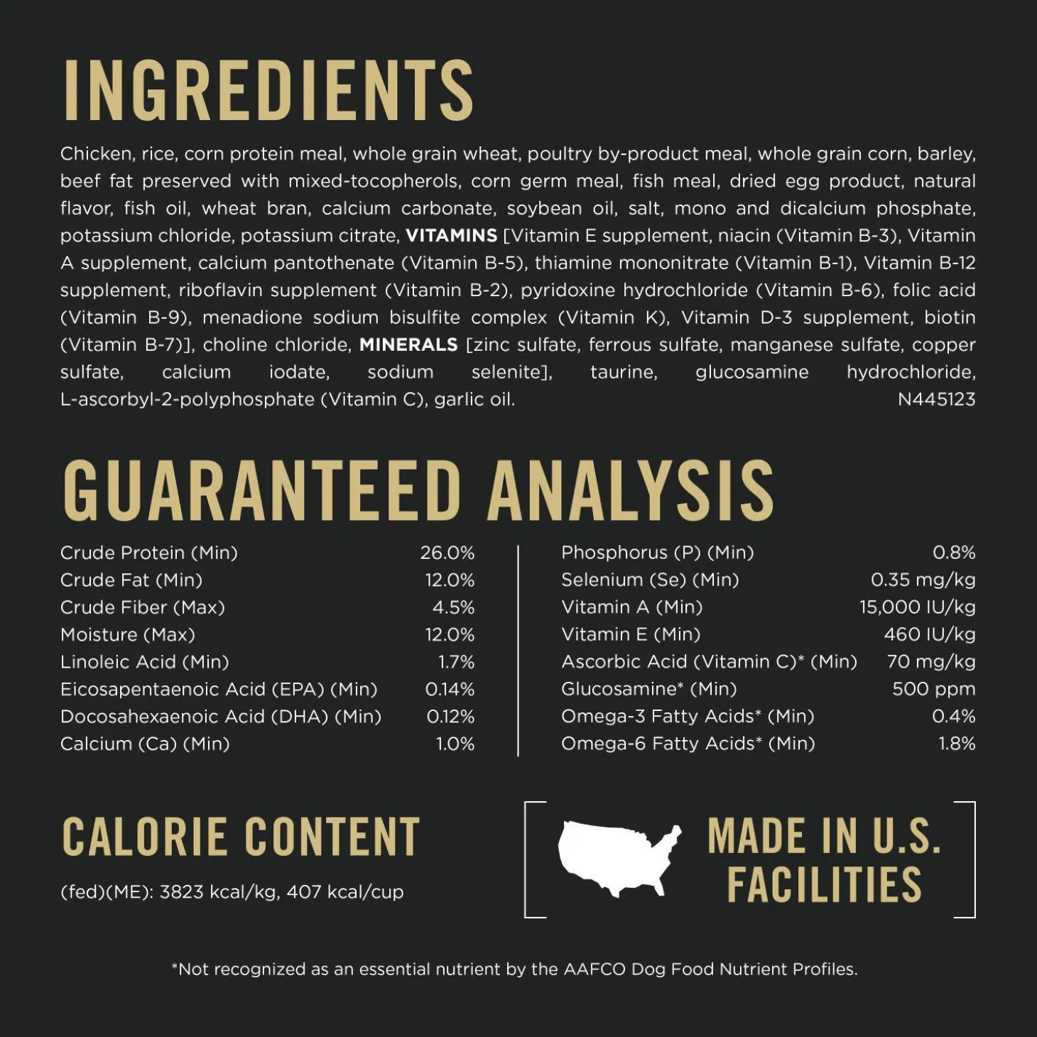 Specialized Large Breed Chicken & Rice Formula Dry Dog Food, 15.4 kg