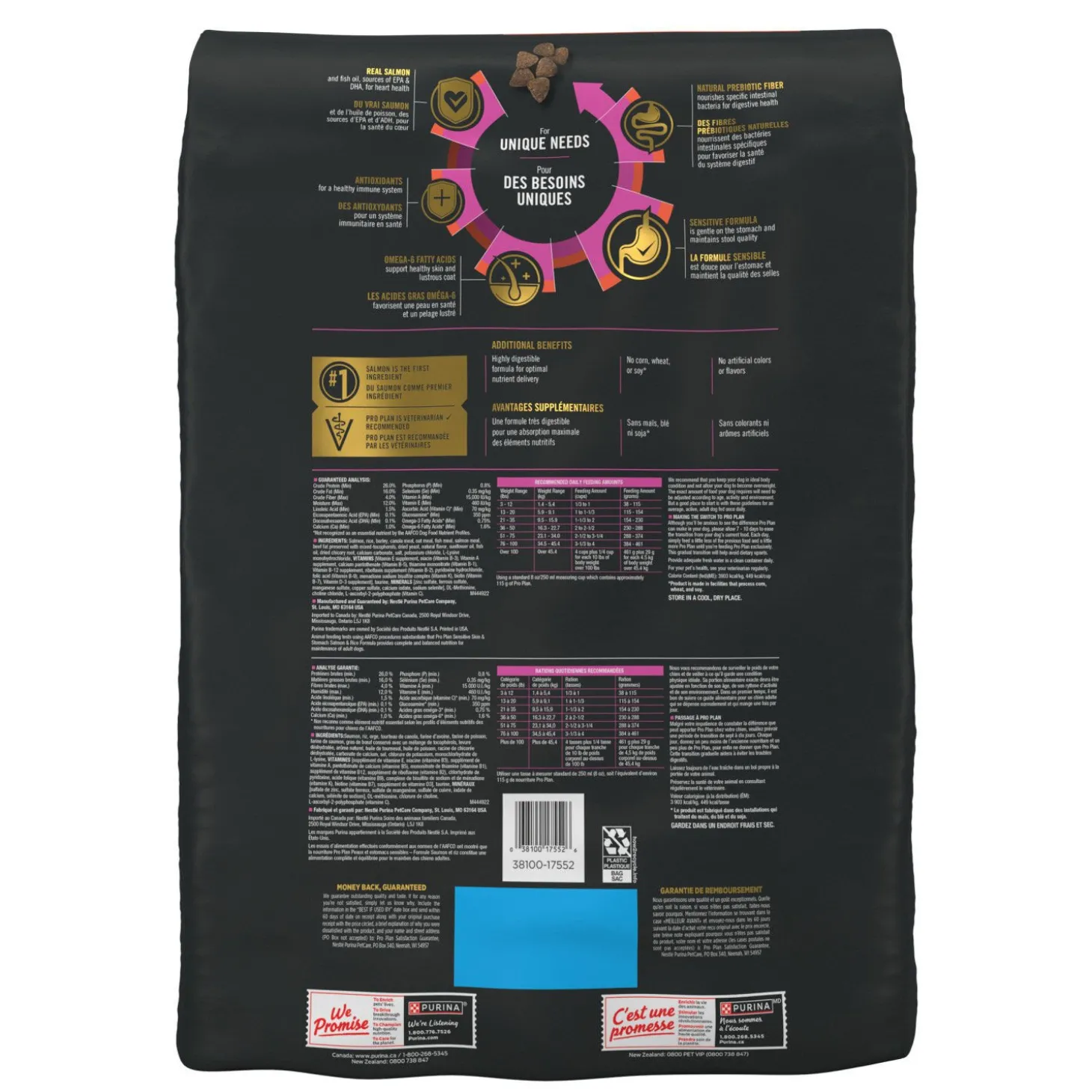 Specialized Sensitive Skin and Stomach Salmon & Rice Dry Dog Food Formula, 13.6 kg