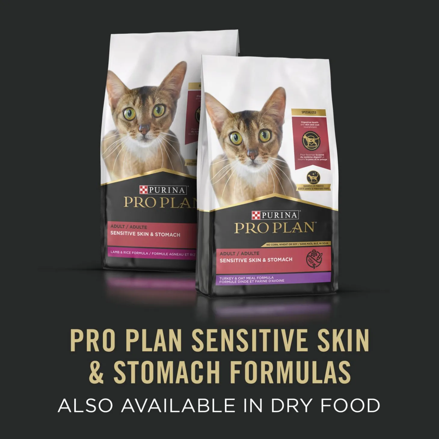 Specialized Sensitive Skin & Stomach Chicken Entrée for Cats, 85 g