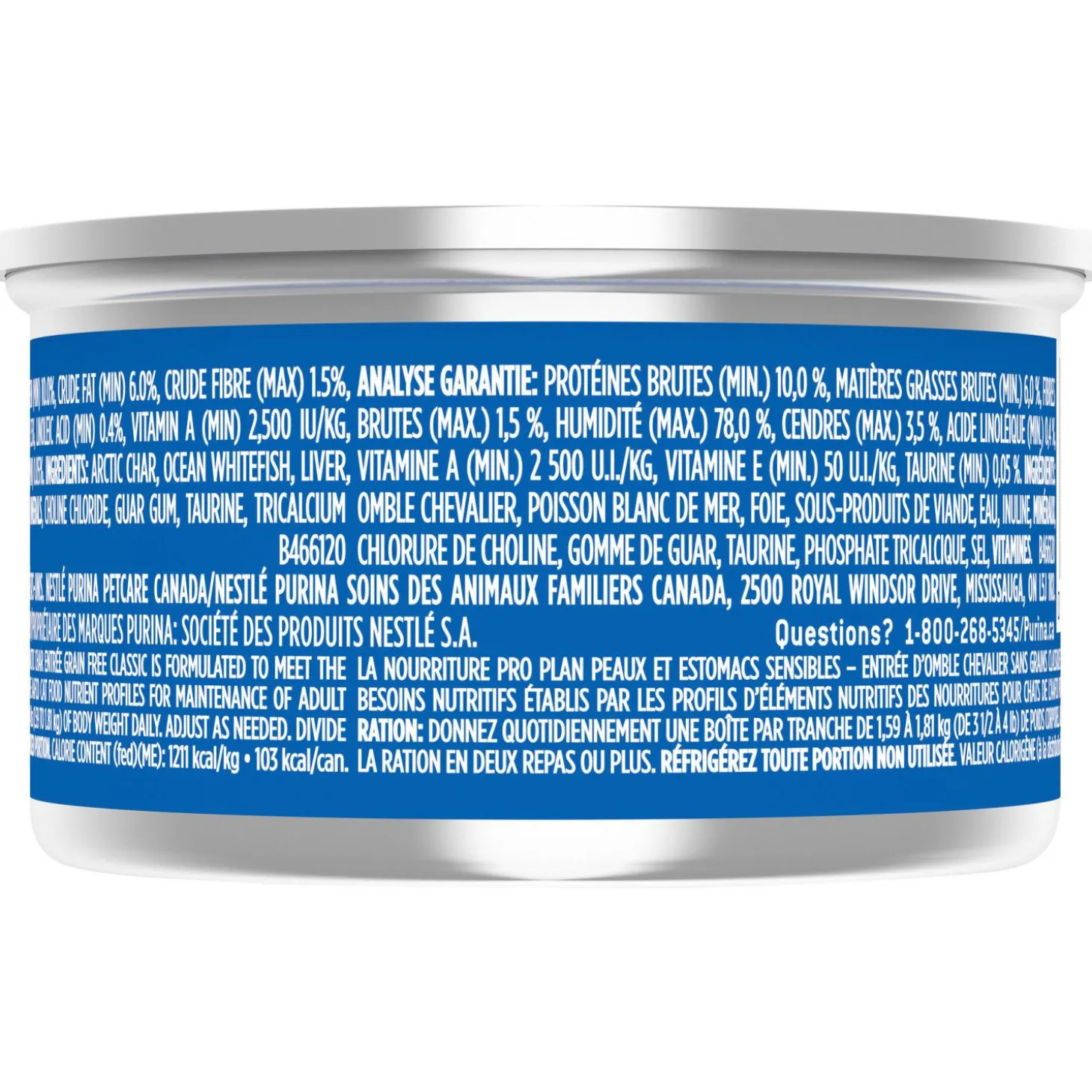 Specialized Sensitive Skin & Stomach Artic Char Entrée for Cats, 85 g