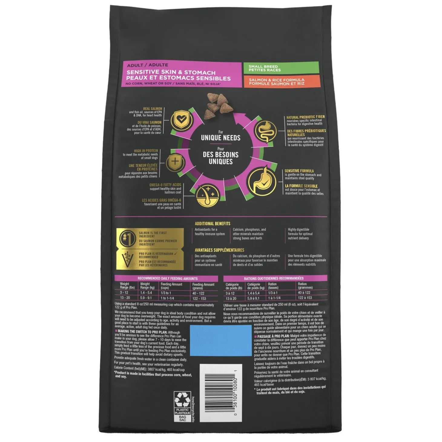 Specialized Small Breed Sensitive Skin & Stomach Salmon & Rice Formula Dry Dog Food