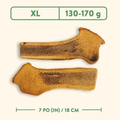 Split Antler Dog Chew, Smoked Maple Ham