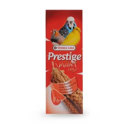 Spray red millet treat for birds