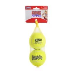 Squeaking tennis balls for dog