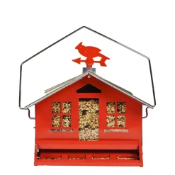 Squirrel Be Gone II Country House with Weathervane
