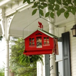Squirrel Be Gone II Country House with Weathervane