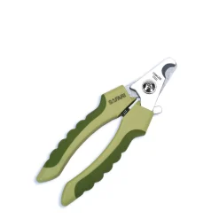 Stainless steel scissor style nail trimmer for small to medium dogs
