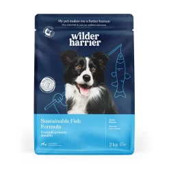 Sustainable fish hypoallergenic dry dog food