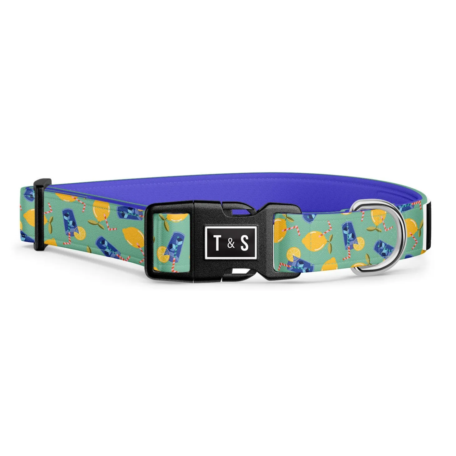 Sweet Lemonade Adjustable Dog Collar
