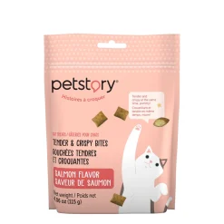 Tender & crispy bites for cats, salmon