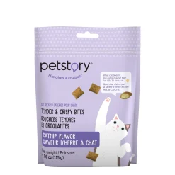 Tender & crispy bites for cats, catnip
