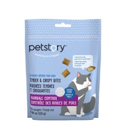 Tender & crispy bites for cats, hairball control