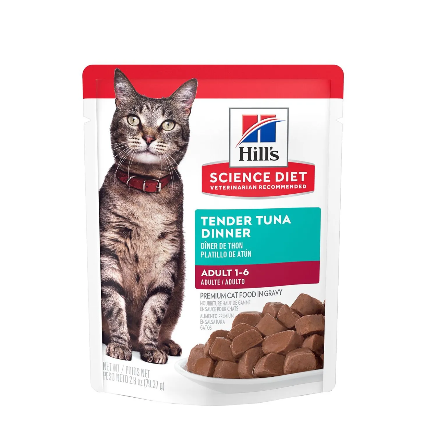 Tender Tuna Dinner for Adult Cats 1-6, 79 g