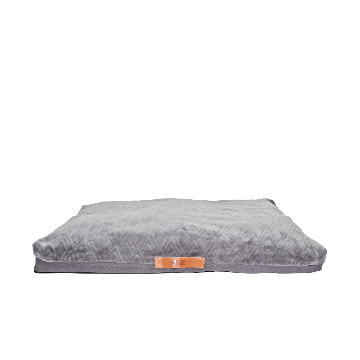 Textured Steel Grey Sky Bed