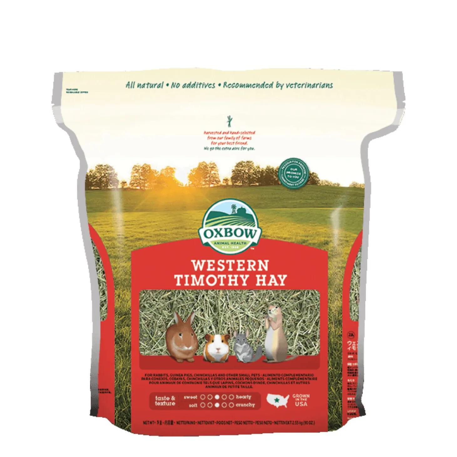 Timothy hay for rodents