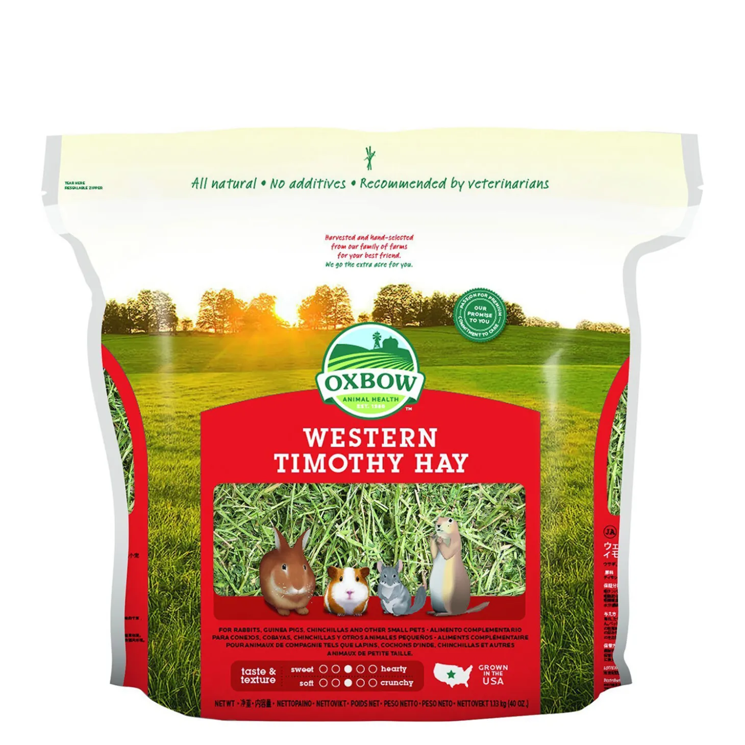 Timothy hay for rodents