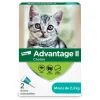 Topical flea protection for kitten - 2 pack
