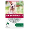 Topical Flea, Tick and Mosquito Protection for Dogs smaller than 4.5kg, 4 pack