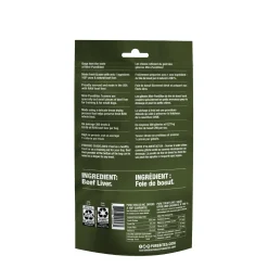 Training treats for dogs, freeze-dried beef liver