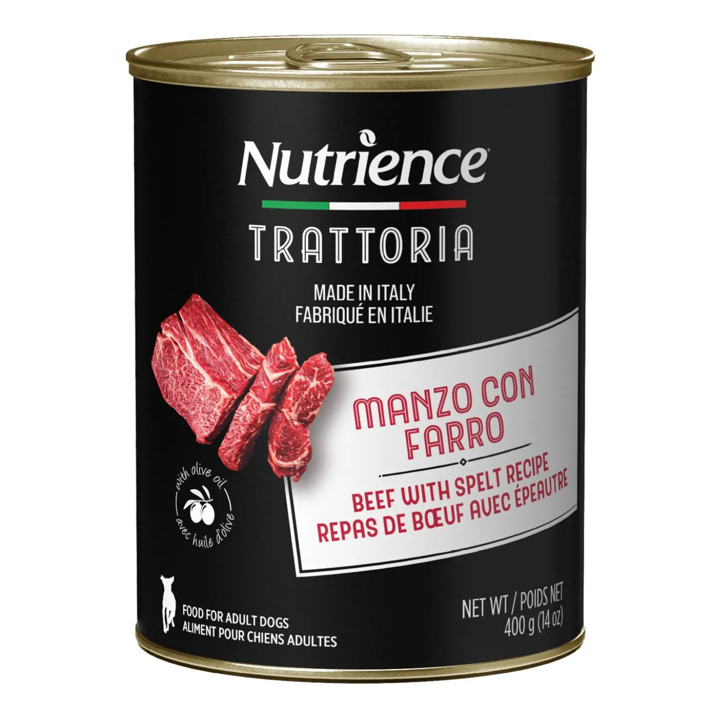 Trattoria Beef with Spelt Recipe for Dogs, 400 g