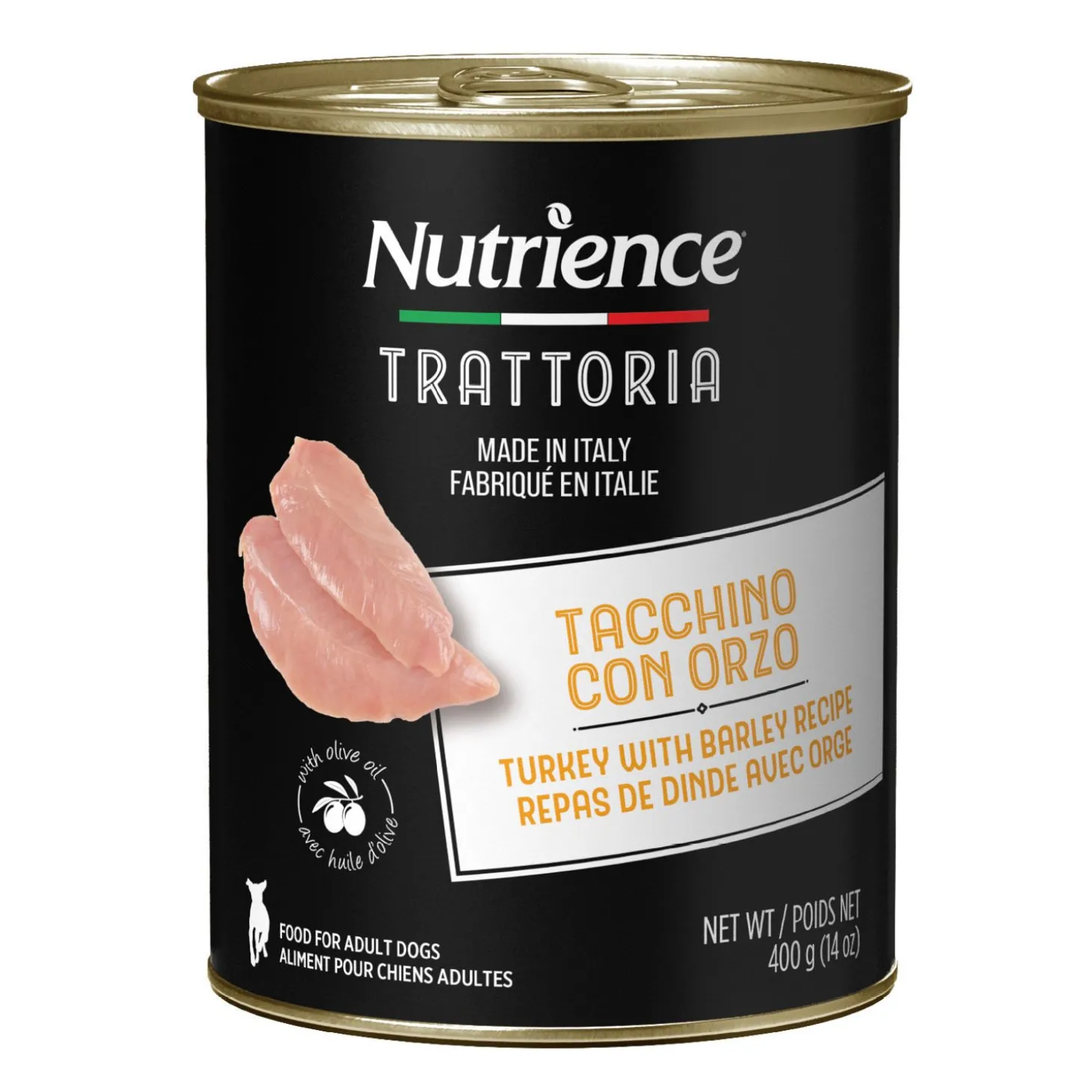 Trattoria Turkey with Barley Recipe for Dogs, 400 g