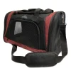 Travel pet carrier, red