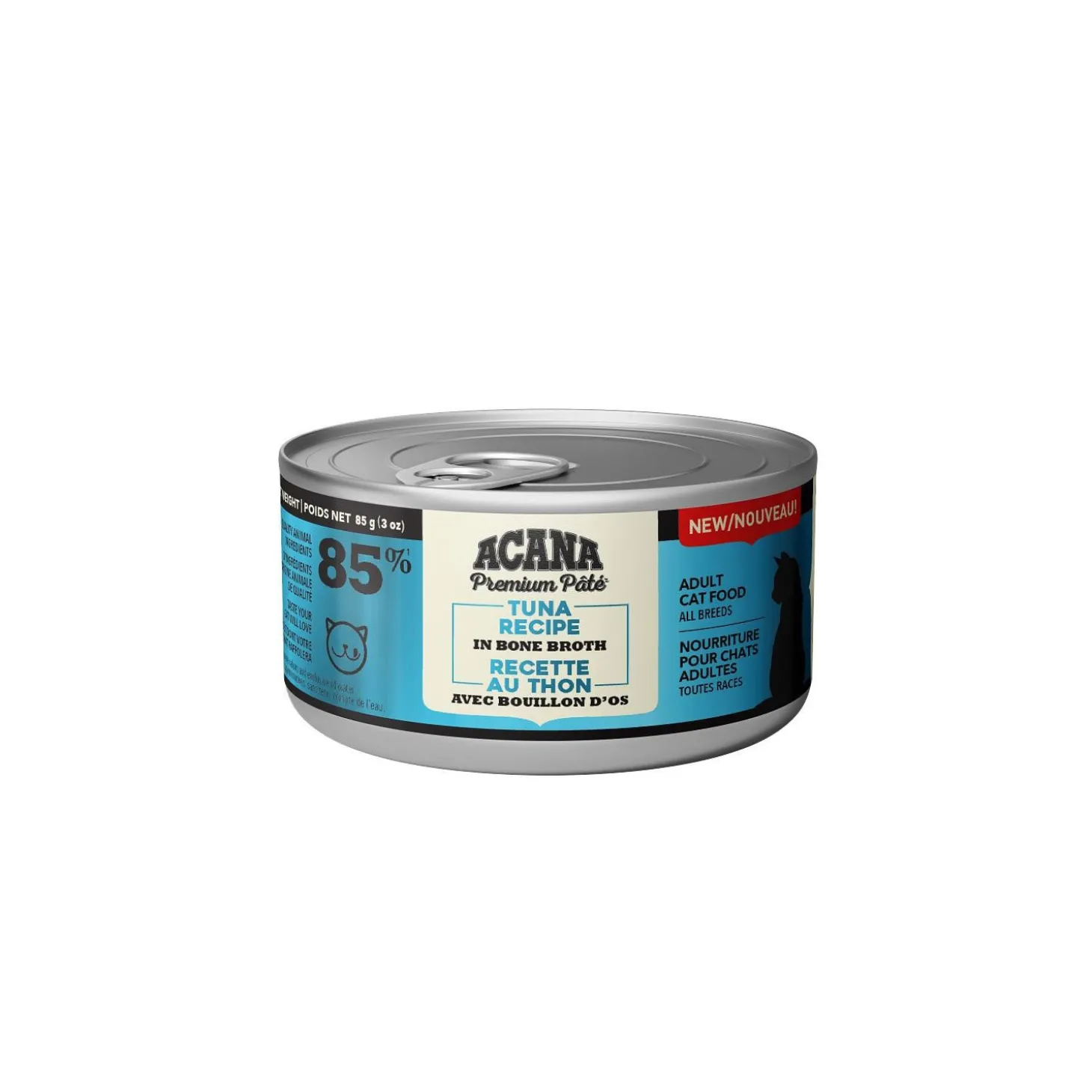 Tuna in Bone Broth Recipe Wet Cat Food, 85 g