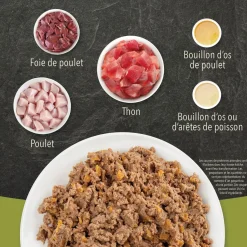 Tuna in Bone Broth Recipe Wet Cat Food, 155 g