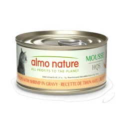 Tuna Recipe with Shrimp in Gravy Mousse for Cats