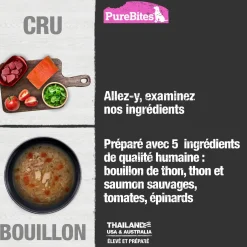 Tuna, Salmon and Vegetables Broth