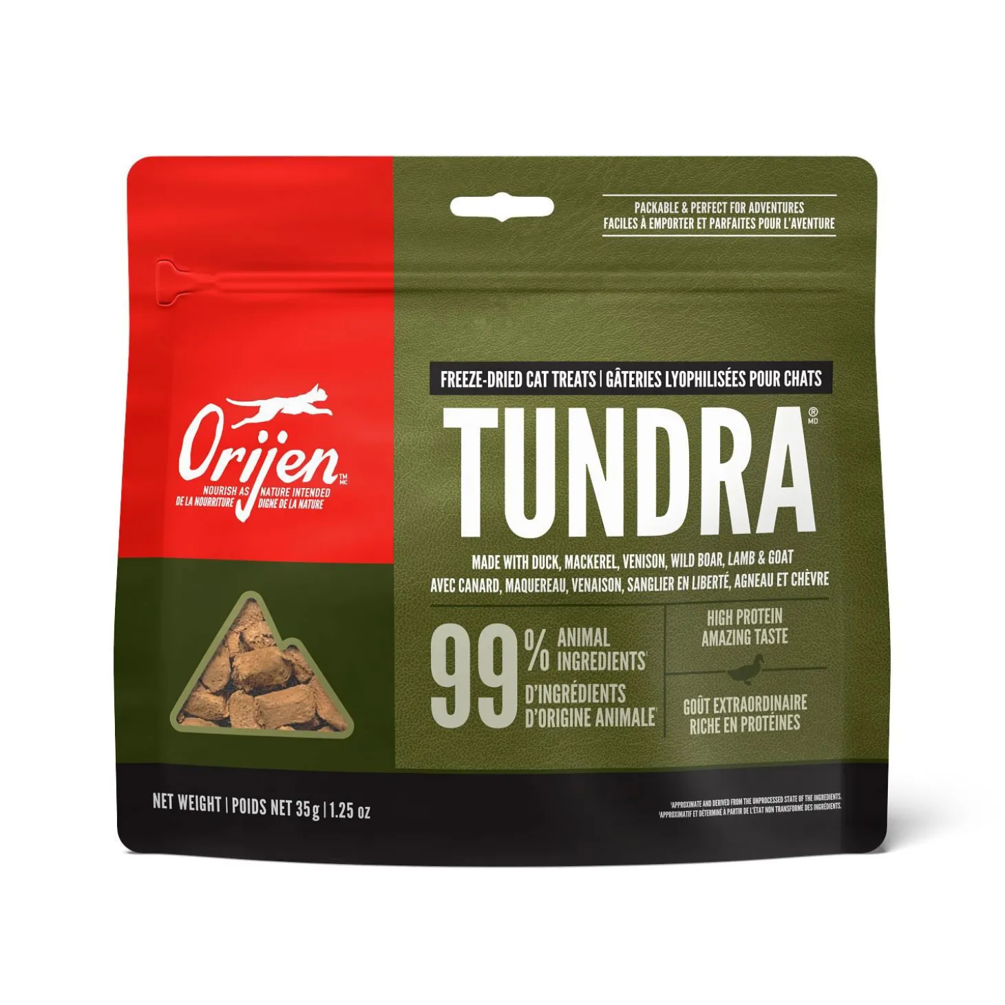 Tundra Freeze-Dried Cat Treats, 35 g