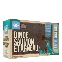 Turkey, Salmon and Lamb Raw food for Cats and Dogs