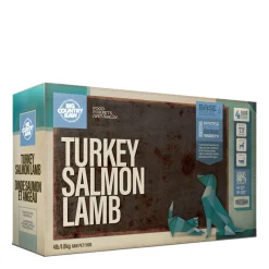 Turkey, Salmon and Lamb Raw food for Cats and Dogs