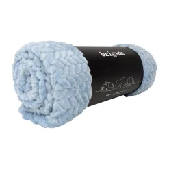 Ultra-soft Jacquard Blanket, Celestial Blue