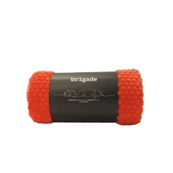 Ultra-soft Jacquard Fleece Blanket, Cayenne