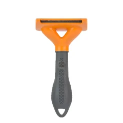 Undercoat deshedding tool for dog with short hair