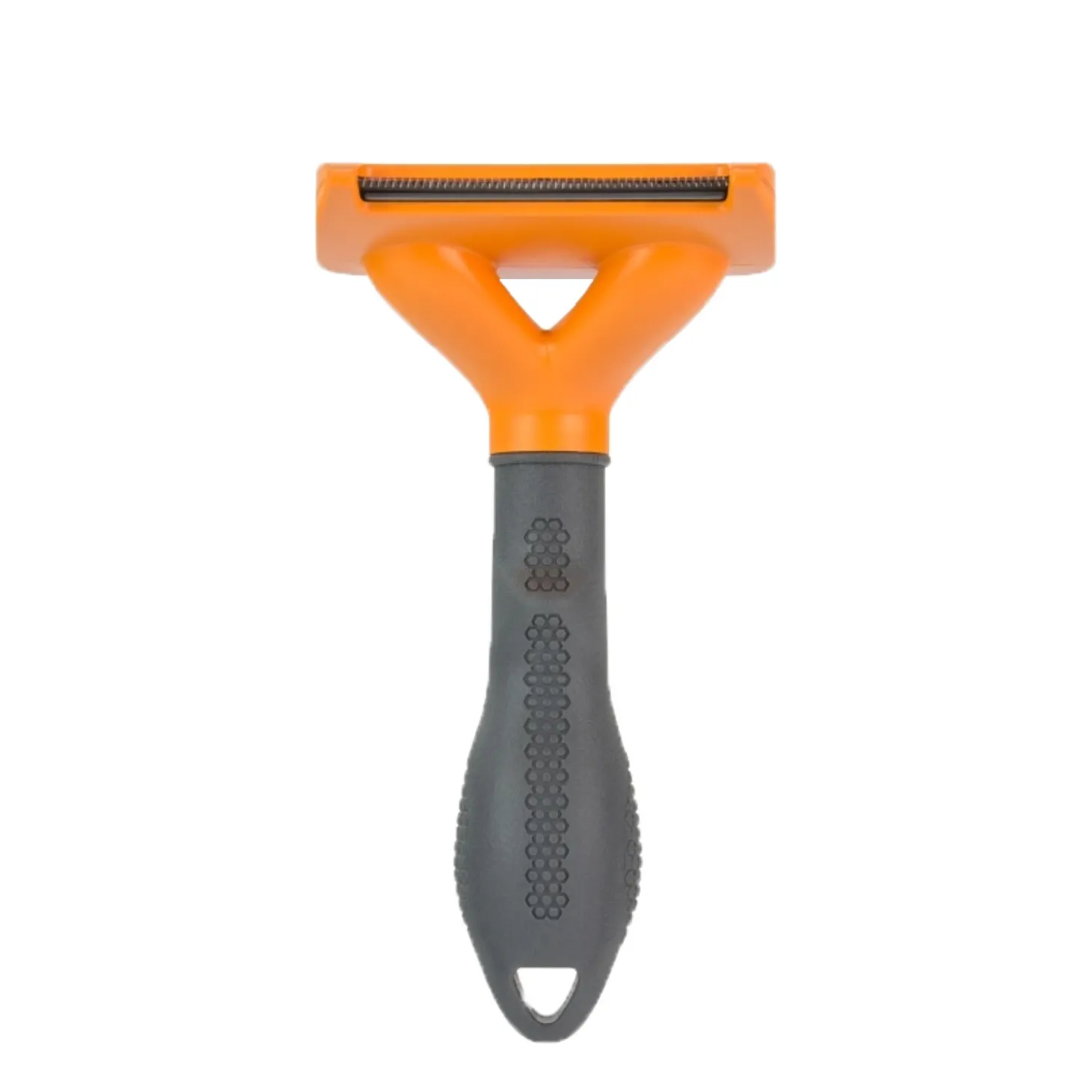 Undercoat deshedding tool for dog with long hair