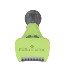 Undercoat deshedding tool for dog with long hair