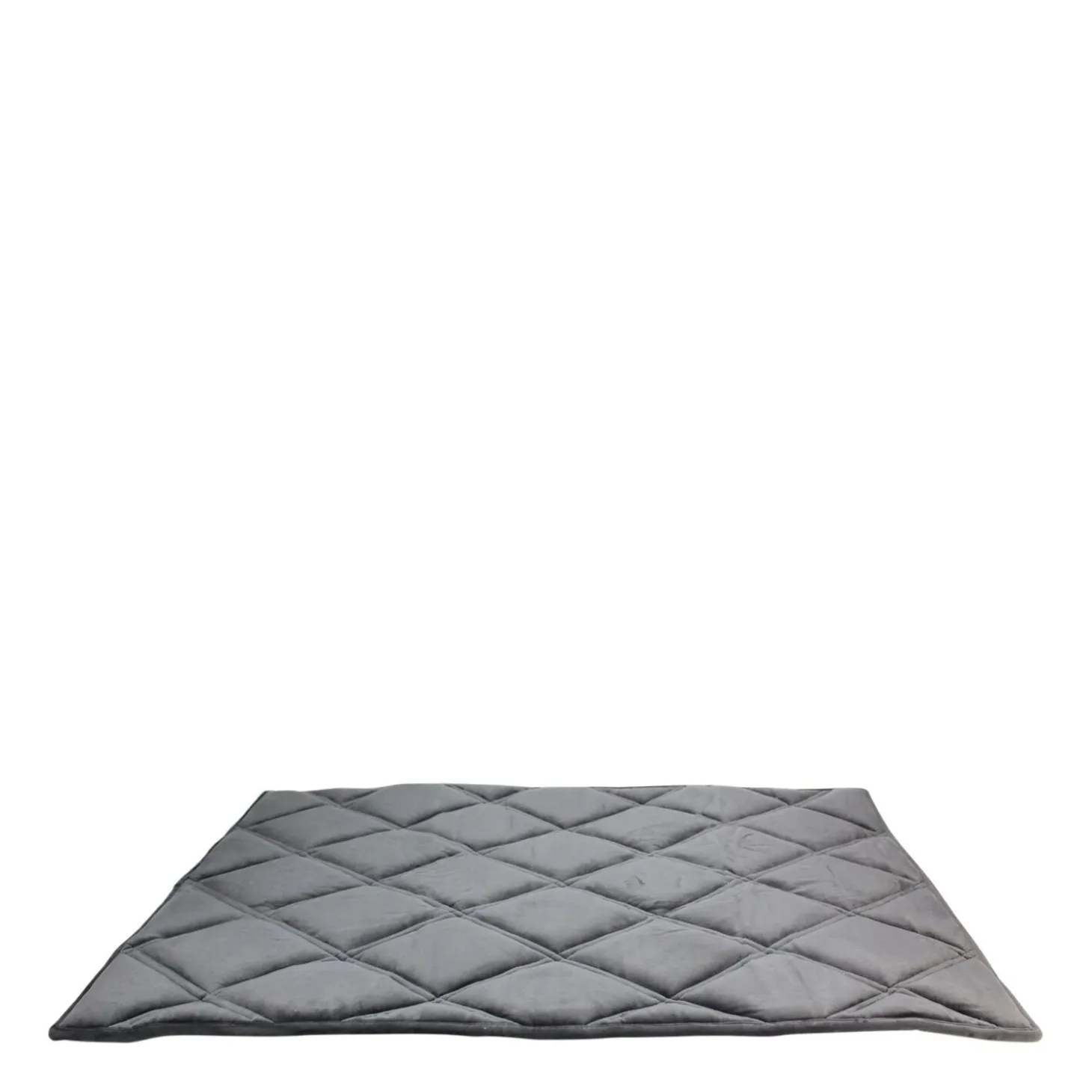 Upturn mat for crate, dark grey