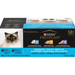 Urinary Tract Health Adult Cat Food Variety Pack 12 x 85 g