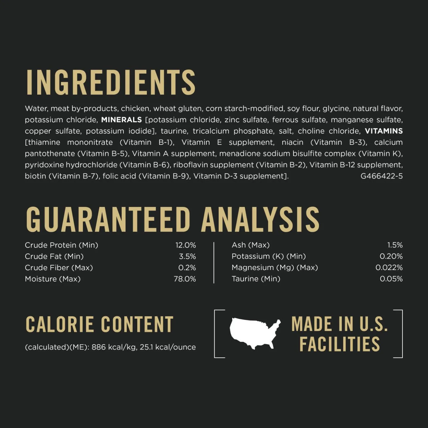 Urinary Tract Health Chicken Entrée in Gravy for Cats, 156 g