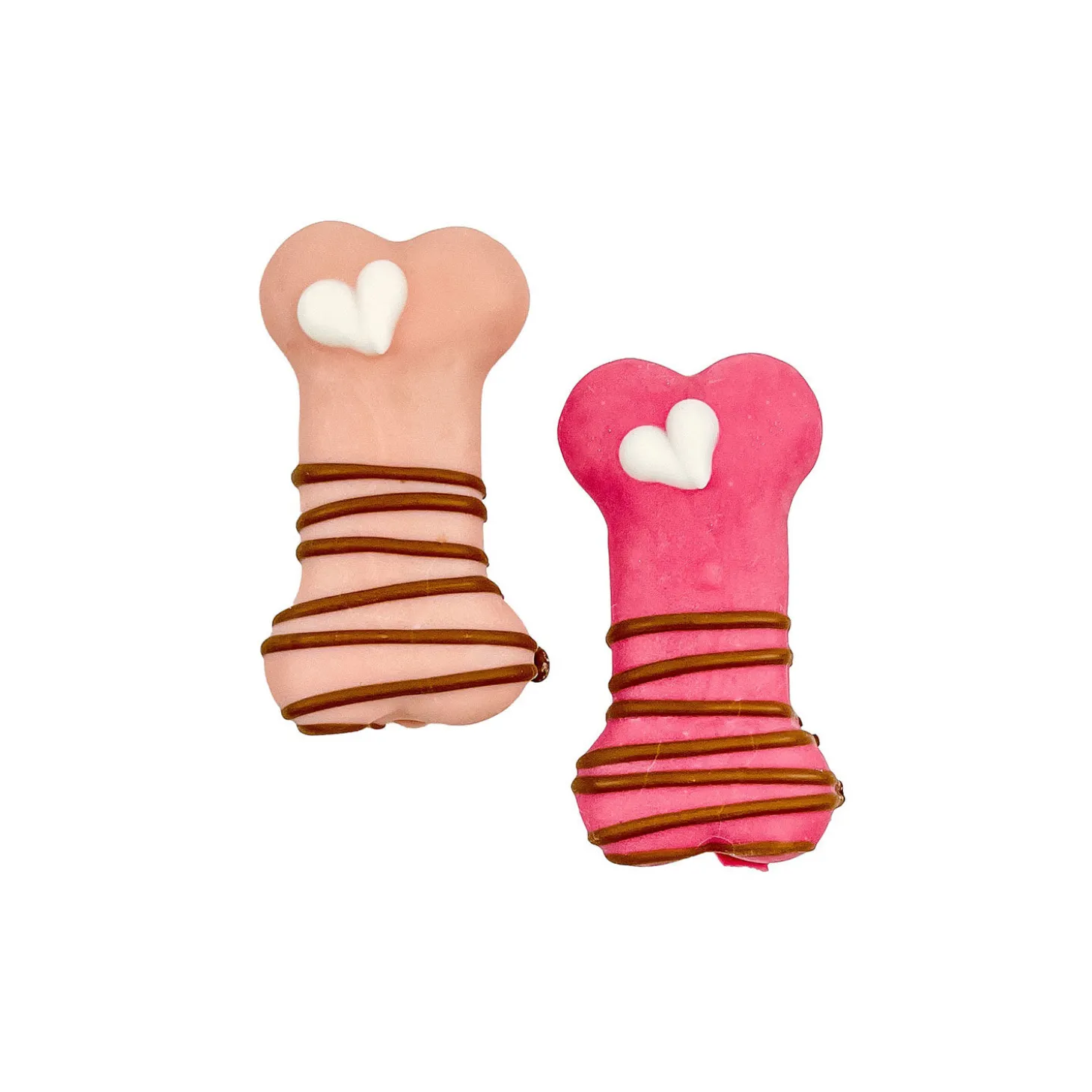 Valentine's Day Dipped Bones For Dogs