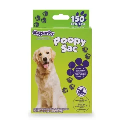 Vanilla scented poop bags